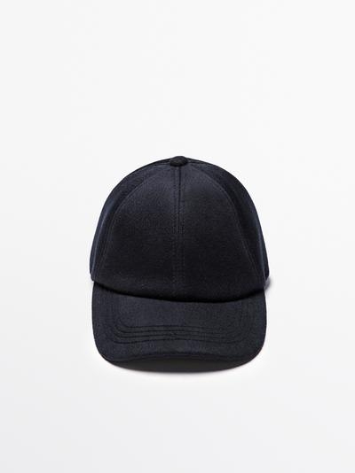 Zara Шерстяная кепка MASSIMO DUTTI