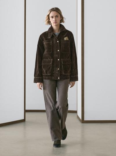 Zara Джинсовая куртка с деталями воротника купить с доставкой.