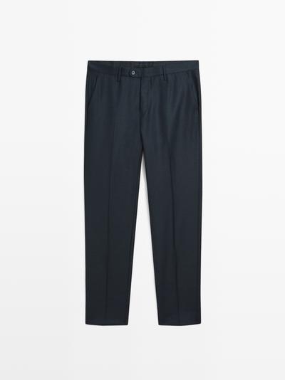 Zara Брюки-костюм с микротекстурным плетением купить с доставкой.