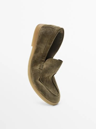 Лоферы из шпильки кожи- Заказать в России