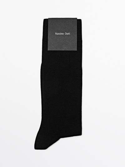 Zara Носки из шелково-хлопковой смеси