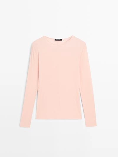 Легкая футболка с длинным рукавом- Заказать в России