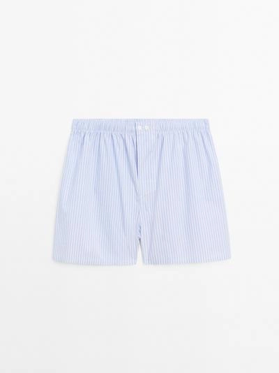 100% хлопковые полосатые боксеры