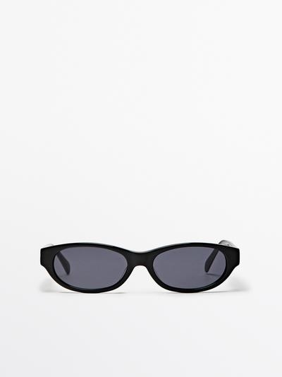 Zara Узкие солнцезащитные очки купить с доставкой.