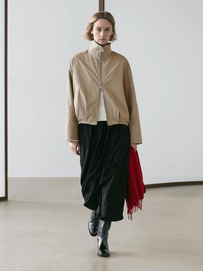 Бомбер с курткой из хлопка- Заказать в России