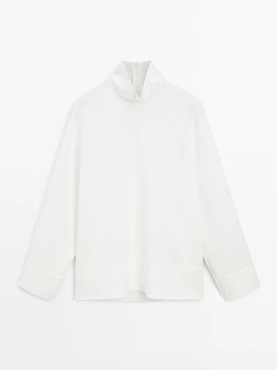 Blouse with draped detail - Studio- Заказать в России