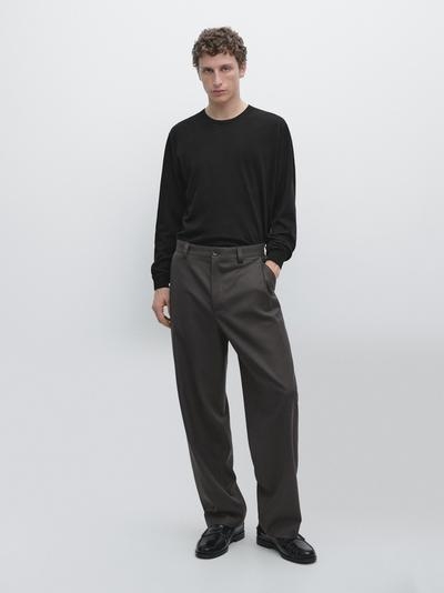 Zara Свитер из мериносовой шерсти