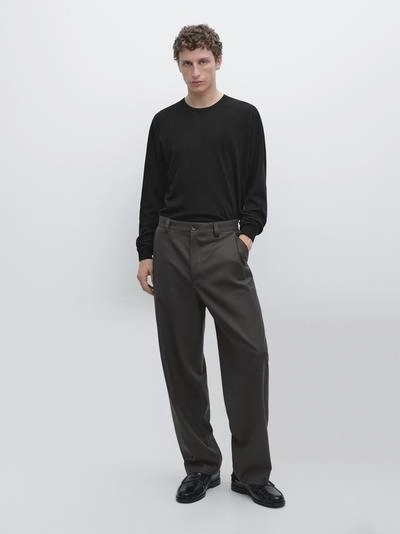 Свитер из мериносовой шерсти