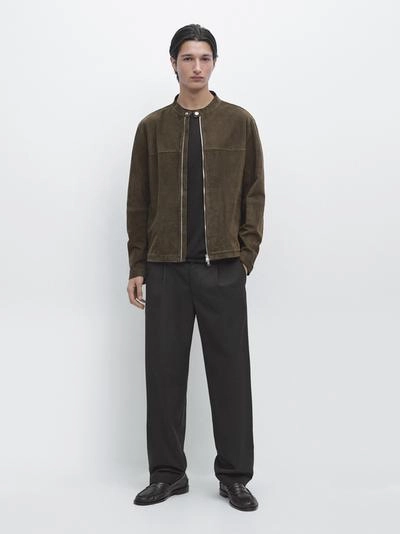 Куртка из замши- Заказать в России