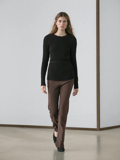 Футболка с деталью на галстуке- Заказать в России