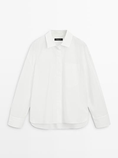 Zara Рубашка из 100% хлопка