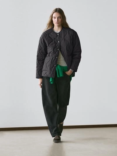 Куртка-пончо с орнаментом стежки