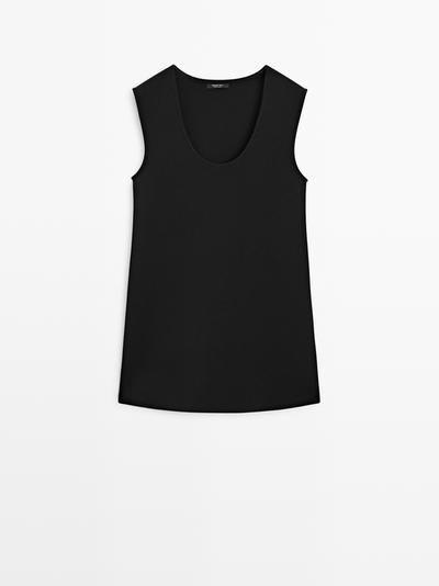 Zara Платье мини из плотно вплетенного кружева