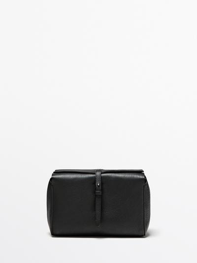 Zara Косметичка из натуральной кожи