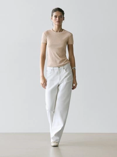 Футболка из хлопка с короткими рукавами- Заказать в России