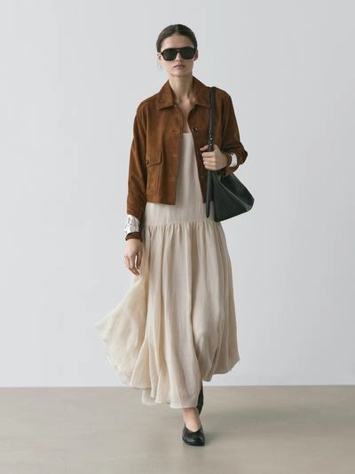 Куртка из замши- Заказать в России