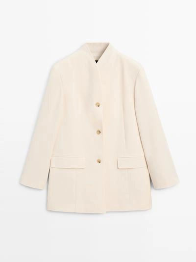 Тройка из атласа с высоким воротником- Заказать в России