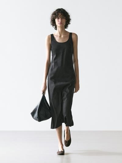 Zara Платье мини с круглым вырезом