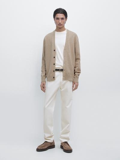 Zara Кардиган из хлопкового трикотажа MOULINé