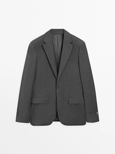 Пиджак из шерсти