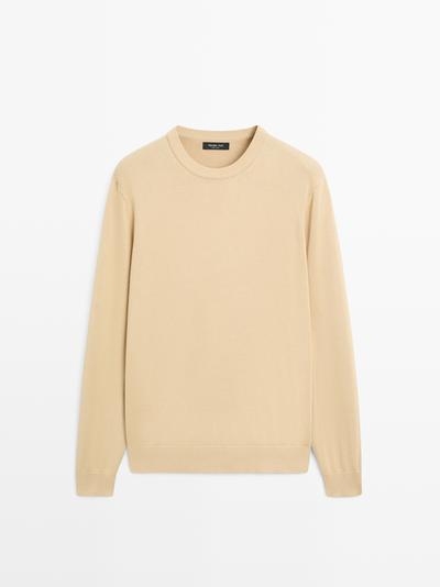 Zara Джемпер из хлопково-шерстяной смеси купить с доставкой.