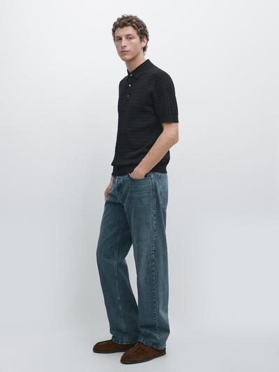 Zara Поло из 100% хлопка с косынкой купить с доставкой.