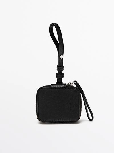 Чехол для airpods из кожи- Заказать в России