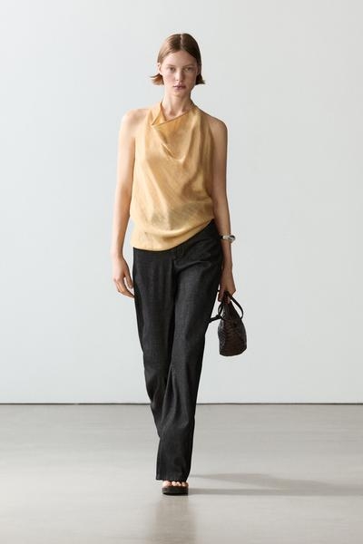 Zara Джинсы BARREL FIT
