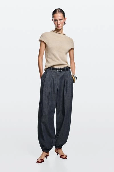 Джинсы balloon fit