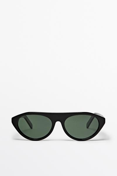 Zara Овальные солнцезащитные очки