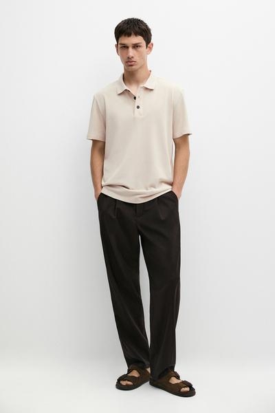 Zara Поло из 100% хлопка пикé