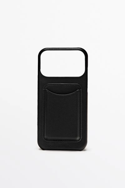 Чехол для iphone 17 pro max из кожи наппа- Заказать в России