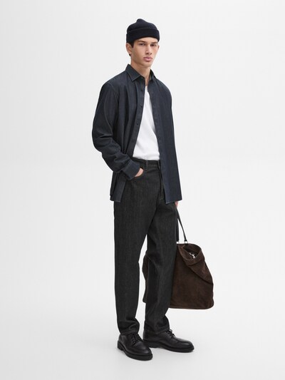 Zara Джинсовая рубашка из 100% хлопка