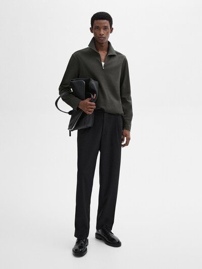 Zara Вязаный свитер с имитацией шеи