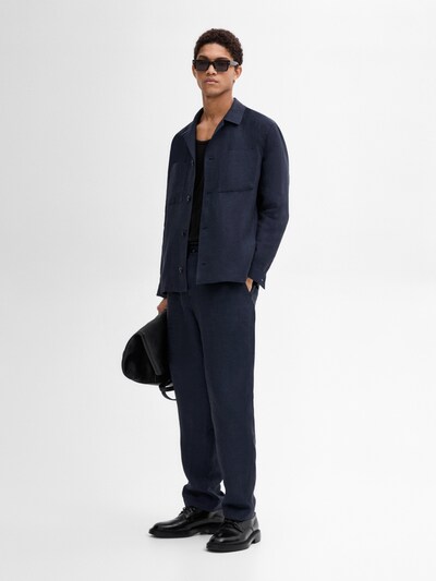 Zara Льняная рубашка-кэжуал из 100% льна