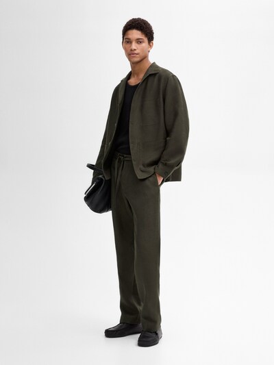 Zara Куртка-рубашка из 100% льна