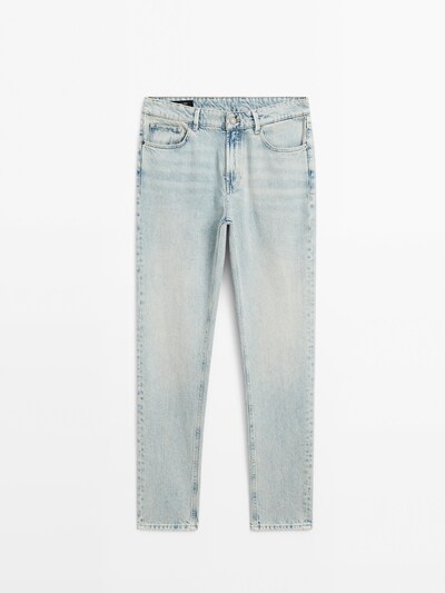 Zara Джинсы зауженного кроя из 100% хлопка