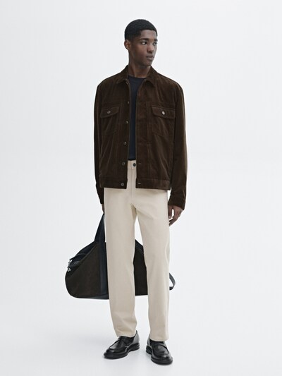 Zara Джинсы зауженного кроя из хлопчатобумажной смеси