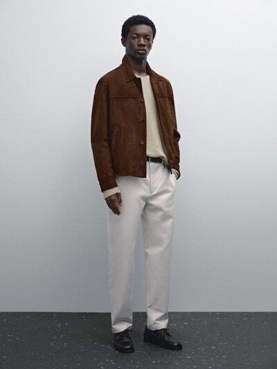 Zara Брюки для бега трусцой из хлопчатобумажной смеси