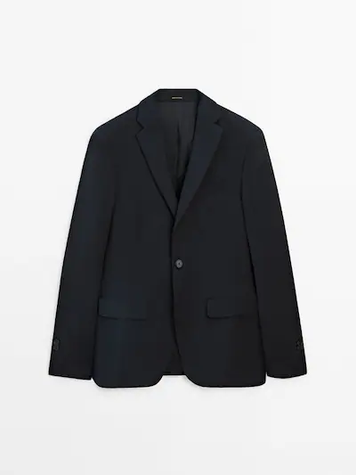 Zara Пиджак от костюма из 100% шерсти