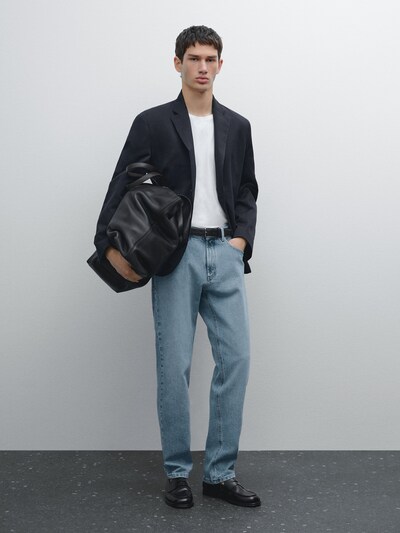 Zara Джинсы зауженного кроя из хлопчатобумажной смеси