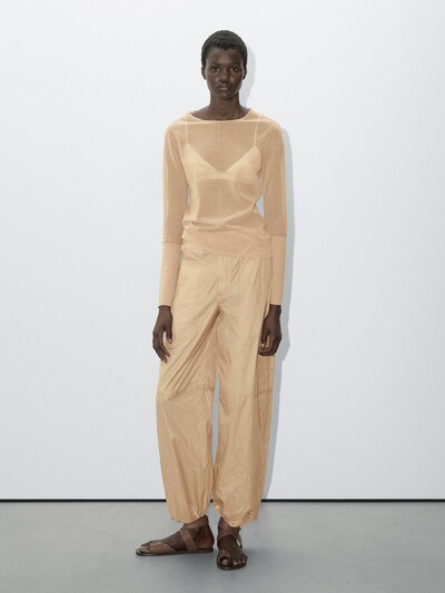 Zara Легкие брюки на бретелях - STUDIO