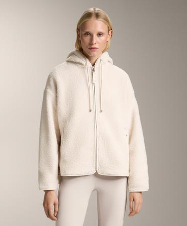 Zara Полушубковая куртка с капюшоном из искусственного меха купить с доставкой.