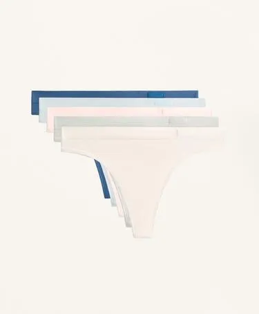 5 SEAMLESS SOFT TOUCH THONGS- Заказать в России