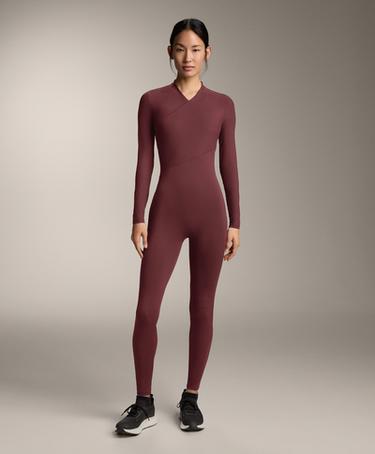 Zara Длинный комбинезон COMFORTLUX с перекрестными деталями и длинным рукавом