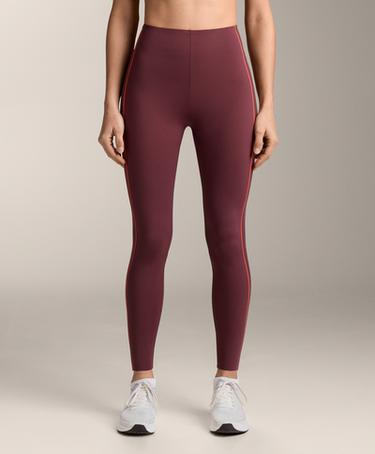 Zara Легинсы COMPRESSIVE CORE CONTROL с завышенной талией, длиной 65 см