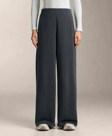 Брюки с асимметричными полосками из модала- Заказать в России