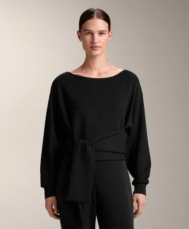 Толстовка с узлом из мягкого модала- Заказать в России