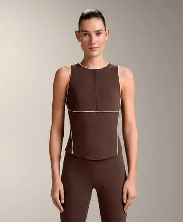 TANK TOP COMFORTLUX PIPING без рукавов- Заказать в России