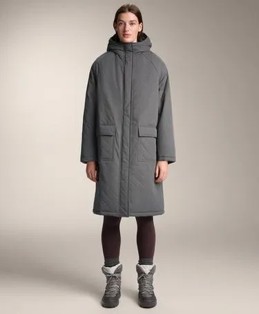 Длинный утепленный плащ FELLEX® AEROGEL 3K с водонепроницаемой отделкой- Заказать в России